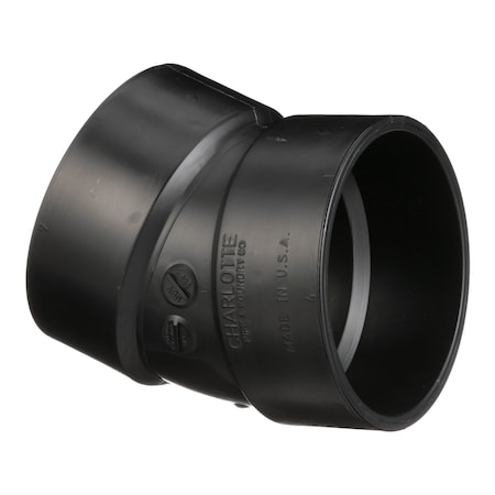 Charlotte Pipe And Foundry 22.5 deg Elbow 4 in. 45777